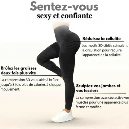 Legging Cellulite 3D Femme