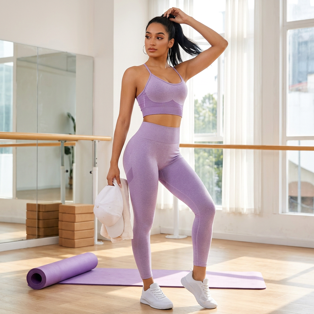 Ensemble Yoga Seamless 2 pièces