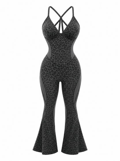 Combishort Léopard Seamless